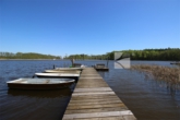 Bootssteg zur Nutzung - Charmante, voll möblierte 2-Zimmer-Ferienwohnung in der mecklenburgischen Schweiz